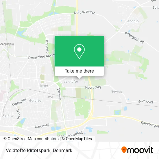 Veldtofte Idrætspark map