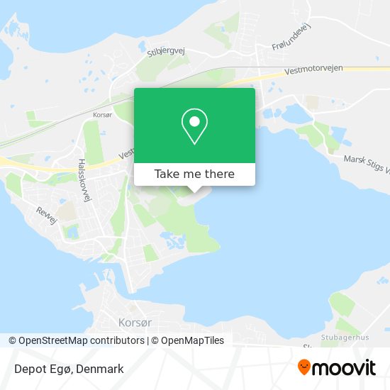 Depot Egø map