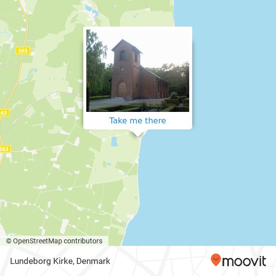 Lundeborg Kirke map