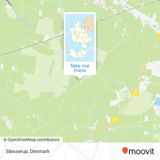 Sløsserup map