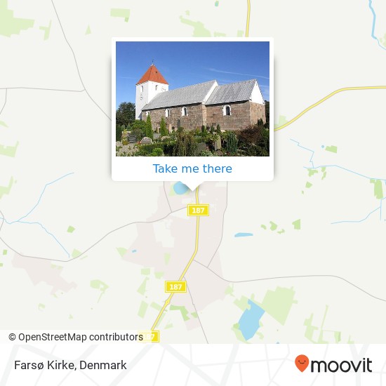 Farsø Kirke map