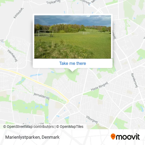 Marienlystparken map