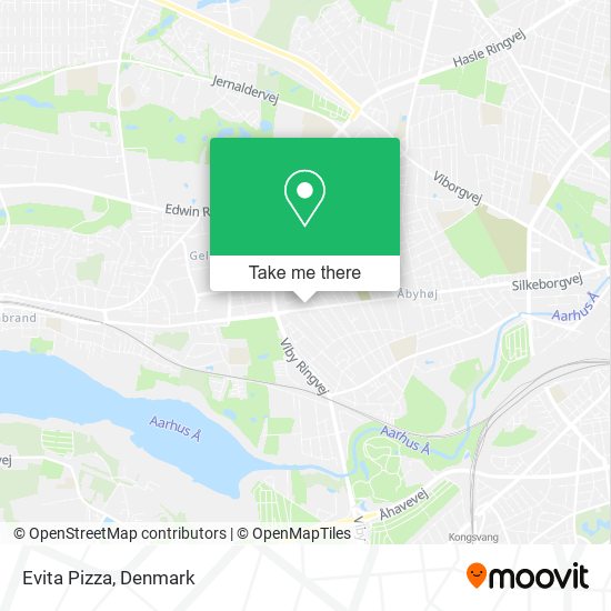 Evita Pizza map