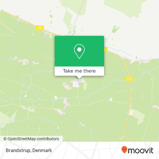 Brandstrup map