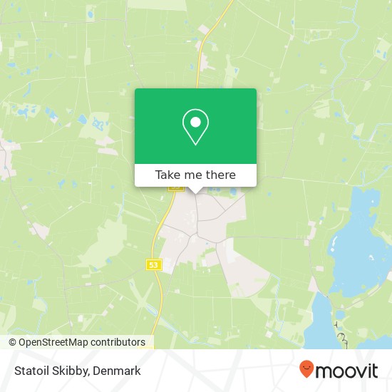 Statoil Skibby map