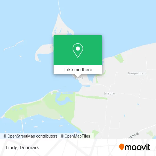 Lindø map