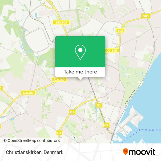 Christianskirken map