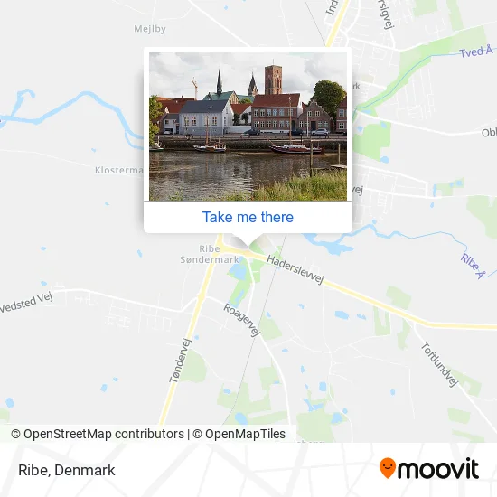 Ribe map