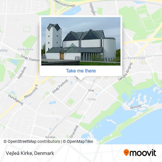 Vejleå Kirke map