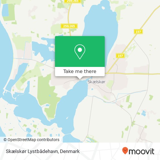 Skælskør Lystbådehavn map