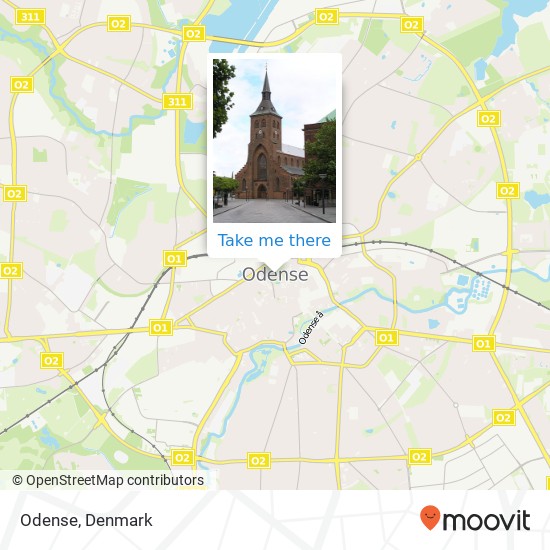 Odense map