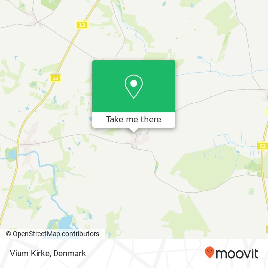 Vium Kirke map