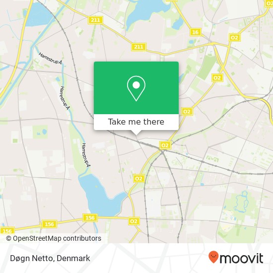 Døgn Netto map