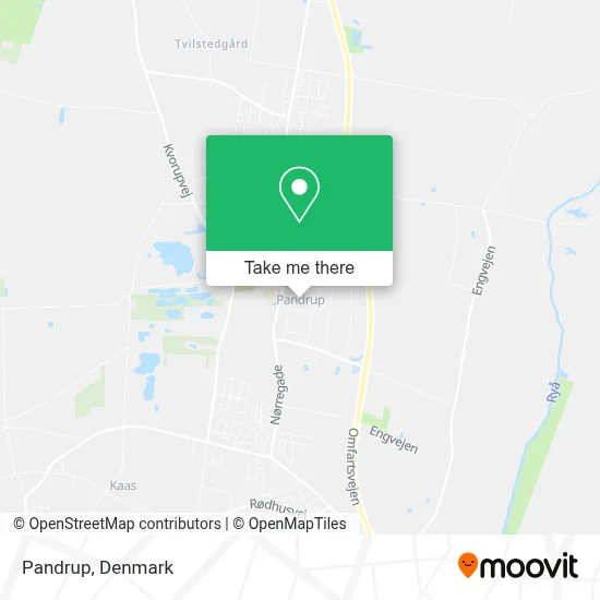 Pandrup map