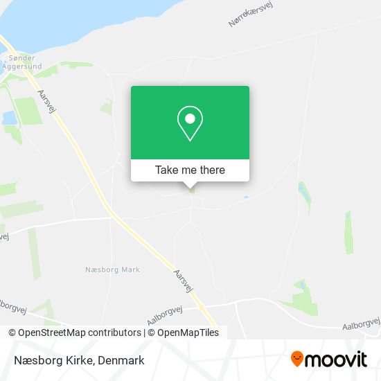 Næsborg Kirke map