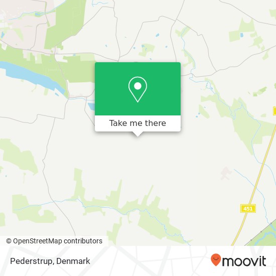 Pederstrup map