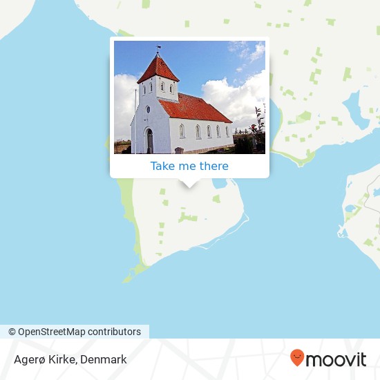 Agerø Kirke map
