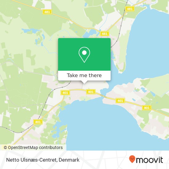 Netto Ulsnæs-Centret map
