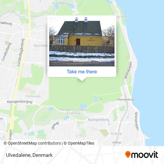 Ulvedalene map
