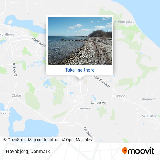 Havnbjerg map