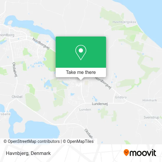 Havnbjerg map