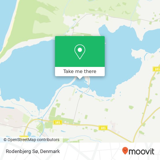 Rodenbjerg Sø map