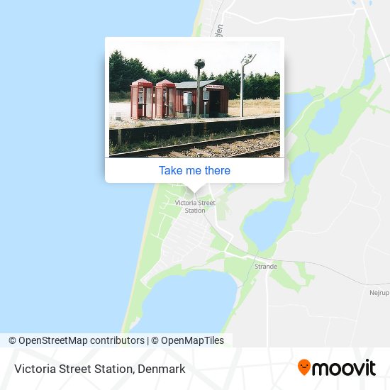 Victoria Street Station map