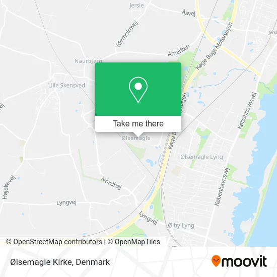 Ølsemagle Kirke map