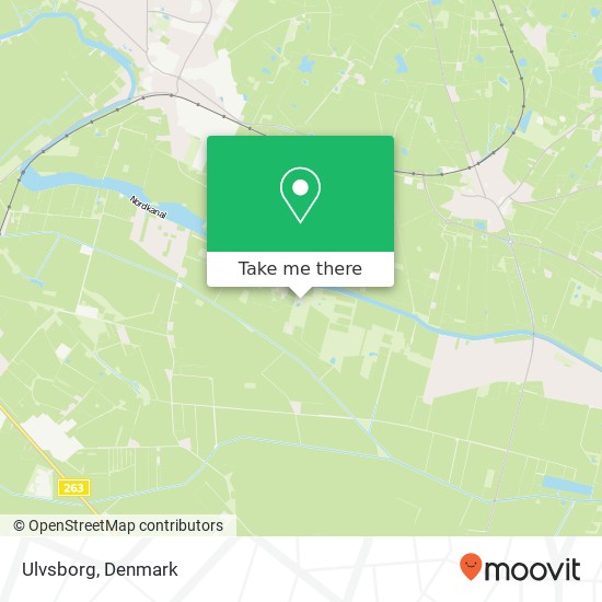 Ulvsborg map