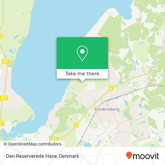 Den Reserverede Have map