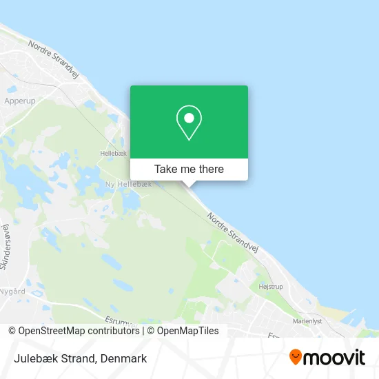 Julebæk Strand map