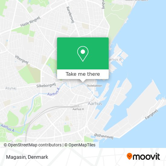 Magasin map