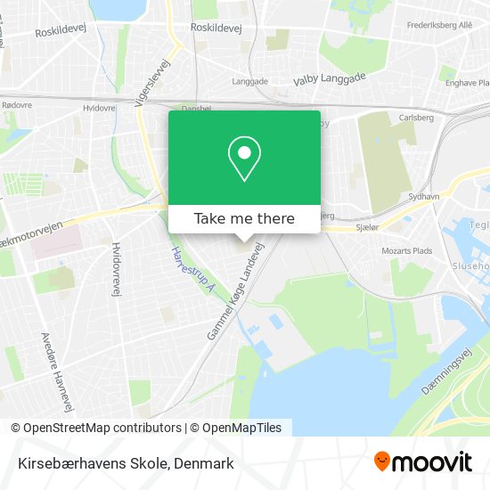 Kirsebærhavens Skole map