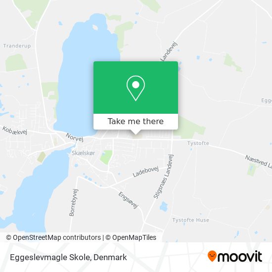 Eggeslevmagle Skole map