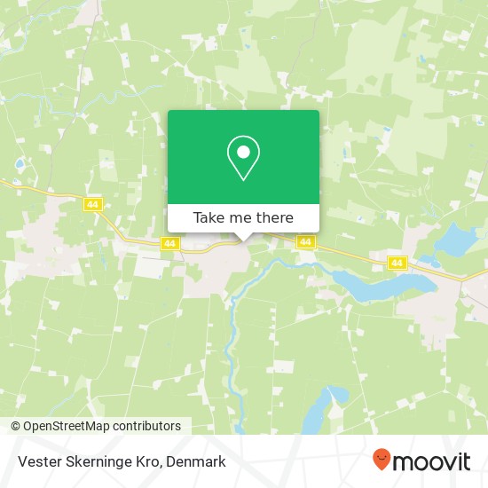 Vester Skerninge Kro map