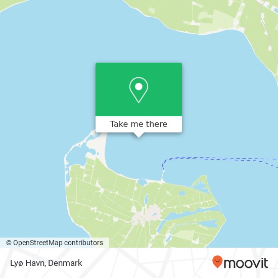 Lyø Havn map