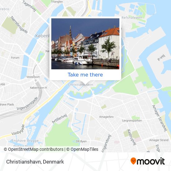 Christianshavn map