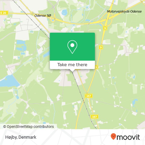 Højby map