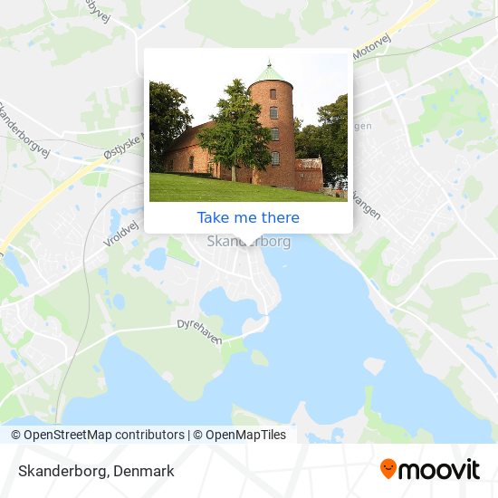 Skanderborg map