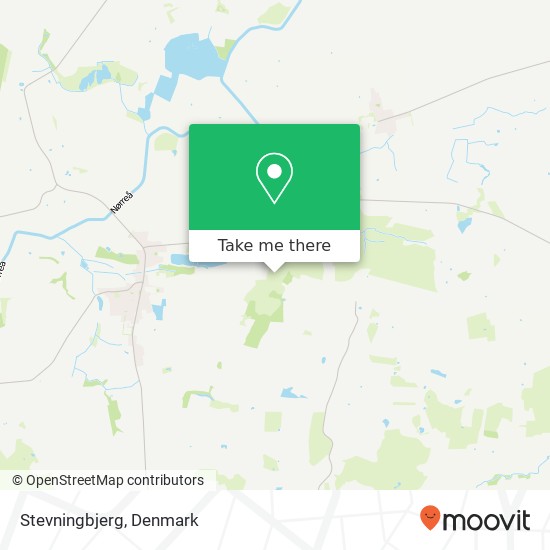 Stevningbjerg map