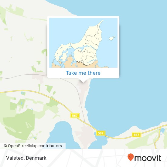 Valsted map