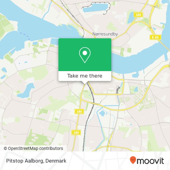 Pitstop Aalborg map
