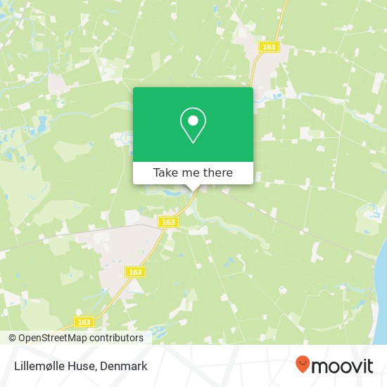 Lillemølle Huse map