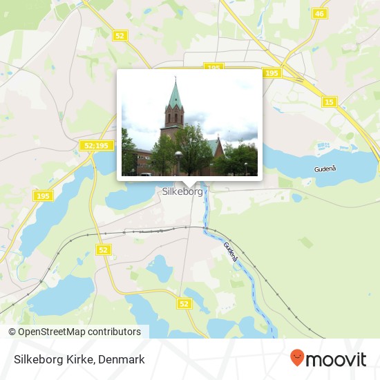 Silkeborg Kirke map