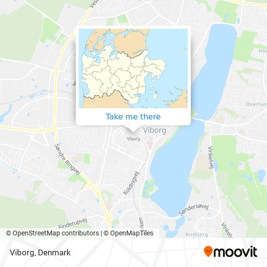 Viborg map