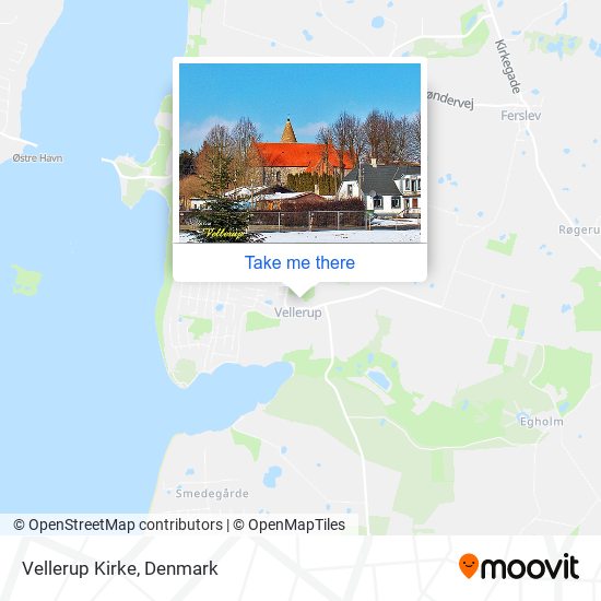 Vellerup Kirke map