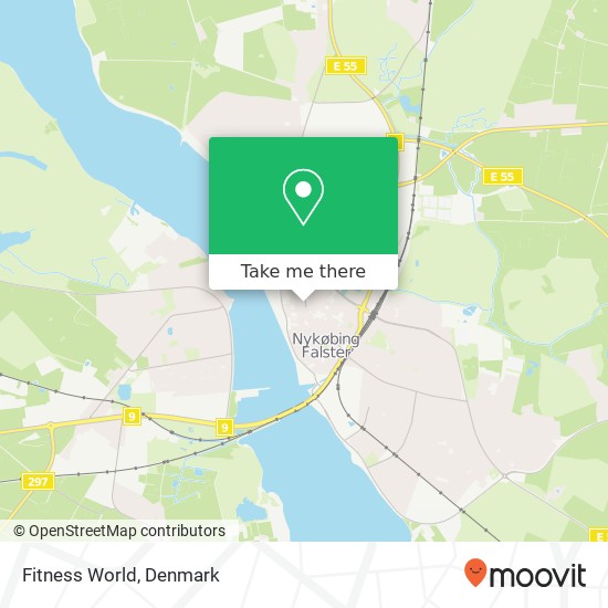 Fitness World map