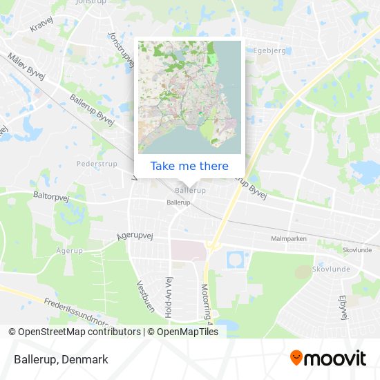 Ballerup map