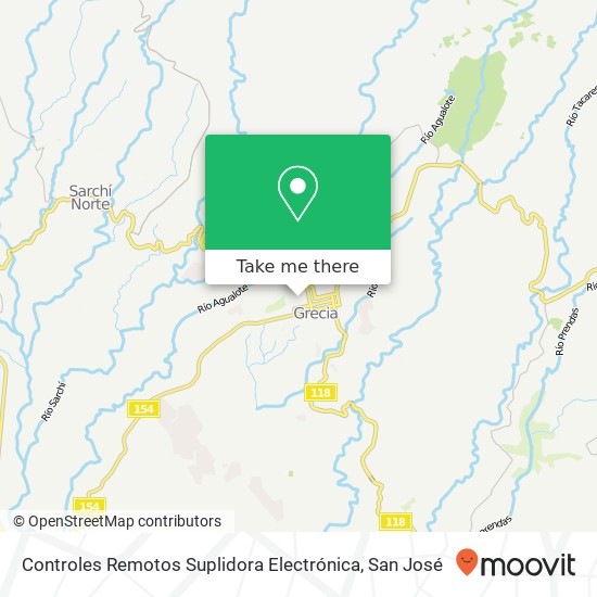 Mapa de Controles Remotos Suplidora Electrónica