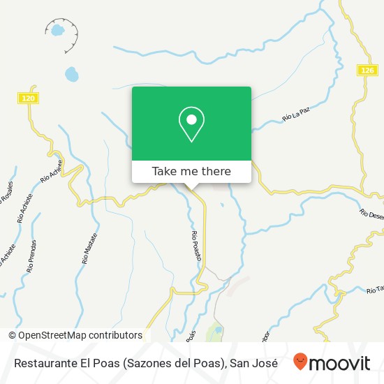 Restaurante El Poas (Sazones del Poas) map